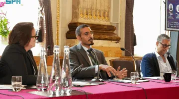 الرئيس التنفيذي للتكنولوجيا في منصة قوى يتحدث عن استراتيجيات التحول الرقمي في سوق العمل خلال منتدى التمويل الدولي في لندن.