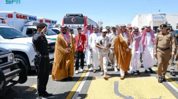 محافظ الطائف يشهد جاهزية صحة الطائف لموسم الحج