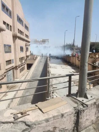نشوب حريق في مصنع الشرقية للدخان في أكتوبر نشوب حريق في مصنع الشرقية للدخان في أكتوبر