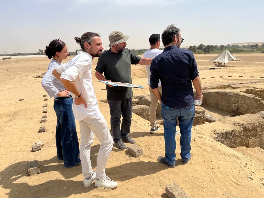 البعثة الأثرية بالفيوم 
