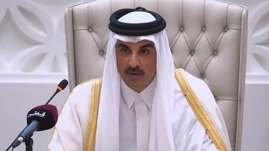 أمير قطر: الاتفاقات الثنائية مع أمريكا ترفع العلاقات إلى مرحلة جديدة أمير قطر: الاتفاقات الثنائية مع أمريكا ترفع العلاقات إلى مرحلة جديدة