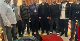 وزير الرياضة يتفقد أوضاع الرياضيين المصريين في ليبيا
