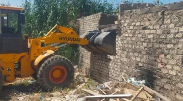 حملات واسعة النطاق لإزالة التعديات على ممتلكات الدولة في الإسكندرية