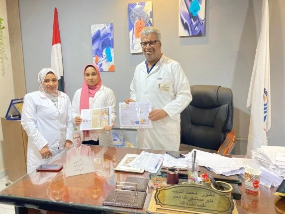 كلية الصيدلة في مستشفى قنا العام ت launches حملة توعية لمرضى غسيل الكلى