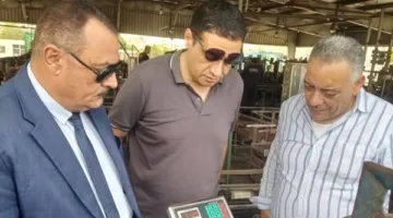 حملة تفتيشية غير متوقعة على محطات تعبئة أسطوانات الغاز في دمياط