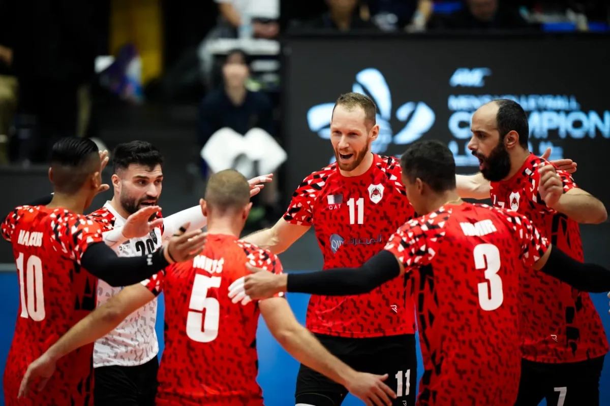 الريان يلتقي بفريق أكتوبي الكازاخي غدًا في مرحلة ربع النهائي لدوري أبطال آسيا للكرة الطائرة