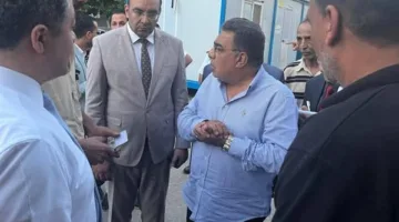 محافظ الدقهلية يقدم تعازيه القلبية لأسر ضحايا حريق أبو زاهر في شربين