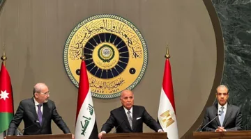 اجتماع ثلاثي في بغداد على هامش القمة العربية