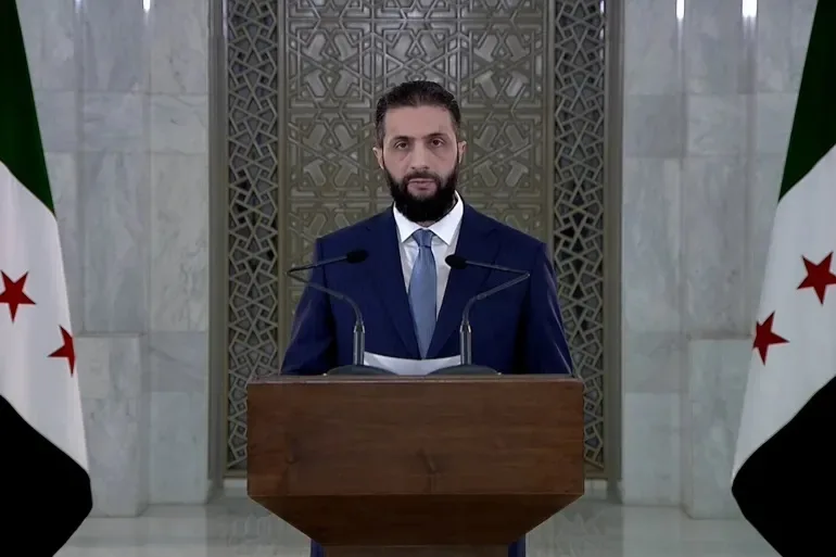 الشرع يثني على قرار ترامب برفع العقوبات عن سوريا الشرع يثني على قرار ترامب برفع العقوبات عن سوريا
