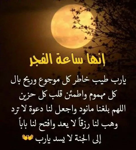 دعاء الفجر مُستجاب: فرص روحية لا تُعوض إلا في هذا الوقت دعاء الفجر مُستجاب: فرص روحية لا تُعوض إلا في هذا الوقت