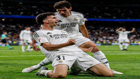 ريال مدريد يحقق انتصاراً مثيراً على ريال مايوركا في الدوري الإسباني ريال مدريد يحقق انتصاراً مثيراً على ريال مايوركا في الدوري الإسباني