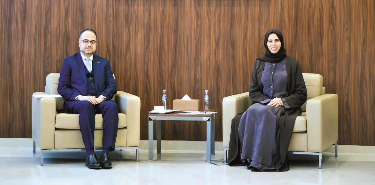 وزيرة التربية تبرز التزام قطر القوي بدعم الشعب السوري وزيرة التربية تبرز التزام قطر القوي بدعم الشعب السوري