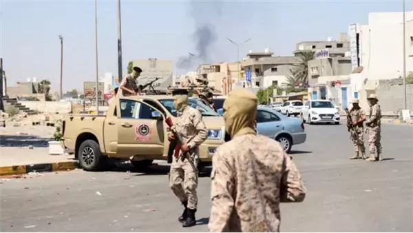 خلال 48 ساعة من تفاقم النزاع في طرابلس.. نظرة على خريطة الاشتباكات وموقف الشرق الليبي خلال 48 ساعة من تفاقم النزاع في طرابلس.. نظرة على خريطة الاشتباكات وموقف الشرق الليبي