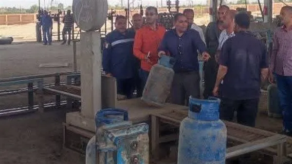 ضبط أسطوانات وزنها غير مكتمل خلال حملة تفتيش في المنيا ضبط أسطوانات وزنها غير مكتمل خلال حملة تفتيش في المنيا