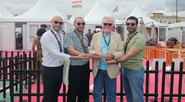 جناح مهرجان القاهرة يُتوّج بجائزة أفضل جناح في سوق مهرجان كان السينمائي.
