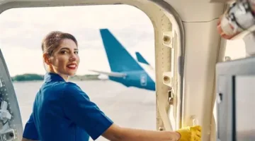 ابتسامة المضيفات ليست مجرد لفتة، بل تكشف عن سر خفي وراء تحية الرحلة!