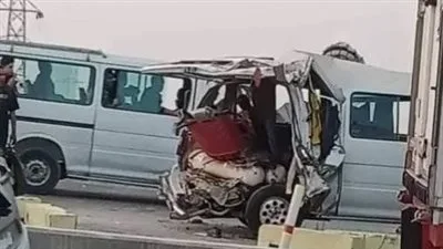 إصابة 11 فردًا جراء انقلاب سيارة على طريق شبين القناطر – كفر حمزة إصابة 11 فردًا جراء انقلاب سيارة على طريق شبين القناطر – كفر حمزة