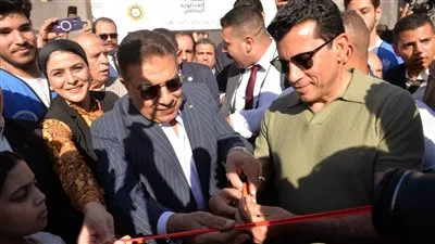 بتكلفة 152 مليون جنيه، وزير الشباب والرياضة ومحافظ الدقهلية يطلقان مشروع تطوير الملاعب والمرافق الرياضية بتكلفة 152 مليون جنيه، وزير الشباب والرياضة ومحافظ الدقهلية يطلقان مشروع تطوير الملاعب والمرافق الرياضية