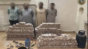 ضبط 4 أفراد بحوزتهم 77 مليون جنيه أثناء التنقيب عن الذهب في أسوان