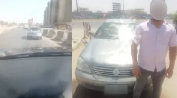 إلقاء القبض على السائق المشتبه به في السير عكس الاتجاه في منطقة البساتين | فيديو
