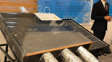 في سامراء.. ابتكار جهاز لتسخين الهواء بالطاقة الشمسية