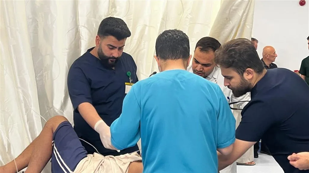 إصابة 5 أفراد بحادث سير في حديثة إصابة 5 أفراد بحادث سير في حديثة