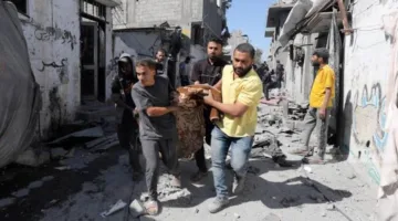 3 شهداء، من بينهم امرأة حامل، جراء قصف الاحتلال في وسط قطاع غزة