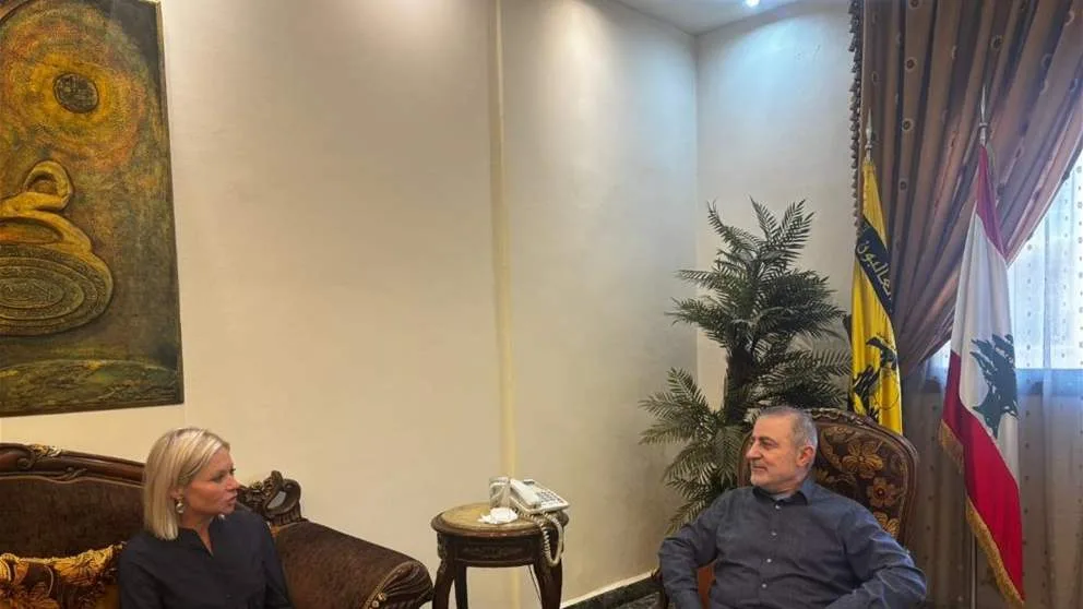 اجتماع بين وفيق صفا والمنسقة الخاصة للأمم المتحدة في لبنان.. ما الذي تناولاه؟ اجتماع بين وفيق صفا والمنسقة الخاصة للأمم المتحدة في لبنان.. ما الذي تناولاه؟
