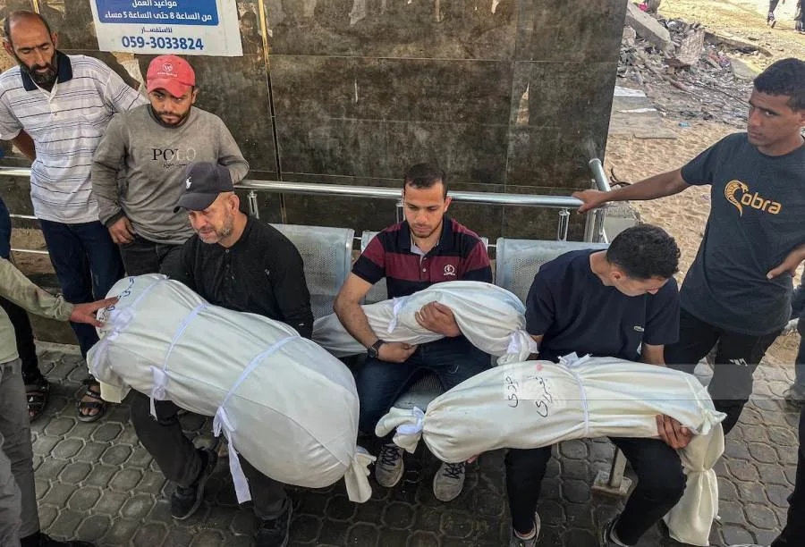 5 شهداء وجرحى جراء قصف الاحتلال على مدينتي غزة وخان يونس