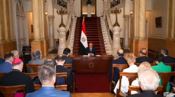 وزير الخارجية يخاطب السفراء الأوروبيين: القرار القضائي يضمن حماية دير سانت كاترين.