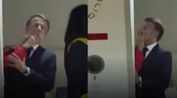 ترامب يسخر من ماكرون بعد صفعة زوجته: تأكد من إغلاق باب الطائرة!