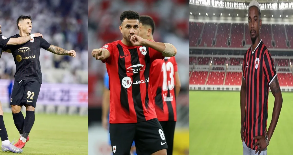 نادي الريان يعلن مغادرة المصري تريزيغيه والبرازيلي تياغو مينديز والباراغواياني باريرو من الفريق. نادي الريان يعلن مغادرة المصري تريزيغيه والبرازيلي تياغو مينديز والباراغواياني باريرو من الفريق.