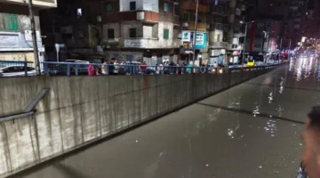 تأجيل امتحانات الشهادة الإعدادية لمدة ساعة بسبب تأثيرات الأمطار في الإسكندرية