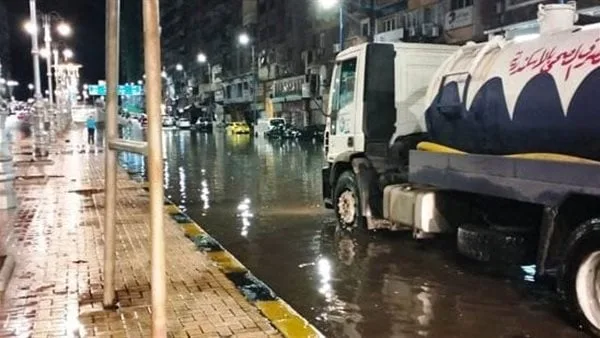 شركة مياه الصرف الصحي بالإسكندرية تُعلن آخر المستجدات بعد هطول الأمطار الغزيرة شركة مياه الصرف الصحي بالإسكندرية تُعلن آخر المستجدات بعد هطول الأمطار الغزيرة