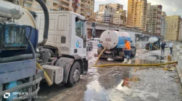 محافظ الإسكندرية: خطوات سريعة لمواجهة هطول الأمطار المتزايد