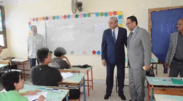 صور: محافظ الغربية يزور لجان امتحانات الشهادة الإعدادية في انطلاقتها الأولى