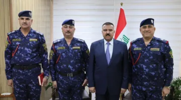 وزير الداخلية يعين عميدين لقيادة الفرقة الأولى والثانية في الشرطة الاتحادية.