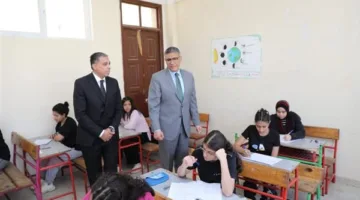 مشرف ومدير تعليم الجيزة يقومان بزيارة لجان امتحانات الشهادة الإعدادية في بولاق الدكرور والهرم وأكتوبر