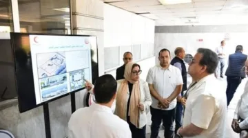 نائب رئيس مجلس الوزراء ووزير الصحة يطلع على مستشفى وادي النطرون التخصصي في البحيرة