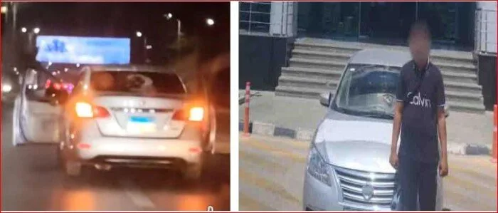 فيديو يثير الجدل على وسائل التواصل الاجتماعي: القبض على سائق سيارة عرض حياة المواطنين للخطر في الجيزة فيديو يثير الجدل على وسائل التواصل الاجتماعي: القبض على سائق سيارة عرض حياة المواطنين للخطر في الجيزة