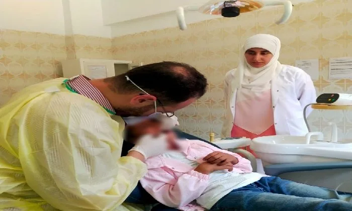 2400 مريض نتيجة الكشف والعلاج في قافلة قرية السماعنة بالشرقية