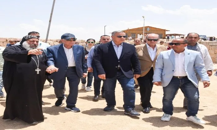 خالد فودة يزور دير مارمينا الأثري في الإسكندرية ويشدد على أهمية الحفاظ على التراث الوطني كأولوية رئاسية. خالد فودة يزور دير مارمينا الأثري في الإسكندرية ويشدد على أهمية الحفاظ على التراث الوطني كأولوية رئاسية.
