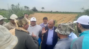 وكيل وزارة الزراعة بالبحيرة يطلب الإسراع في توصيل الأسمدة المدعمة إلى المزارعين في كفر الدوار