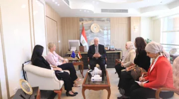 وزير التعليم العالي وسفيرة الاتحاد الأوروبي يتباحثان حول تجديد اتفاقية بريما للتعاون في مجالات المياه والطاقة
