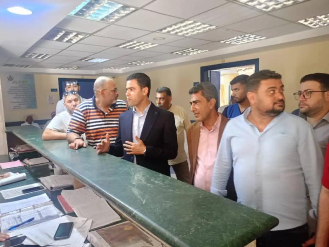 نائب محافظ مطروح يزور عدة مشاريع خدمية وتنموية في مدينة الحمام نائب محافظ مطروح يزور عدة مشاريع خدمية وتنموية في مدينة الحمام