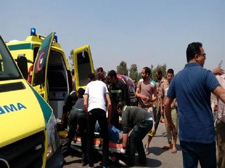 إصابة ضابط وأمين شرطة ورجل أمن في حادث تصادم بين سيارة شرطة وجرار زراعي في الدقهلية