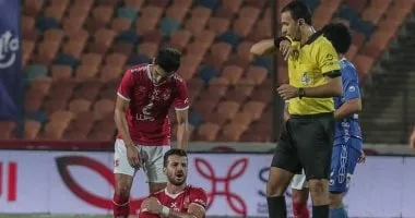 طارق مجدى حكما لمباراة بيراميدز والبنك الأهلى فى الدورى غدًا طارق مجدى حكما لمباراة بيراميدز والبنك الأهلى فى الدورى غدًا