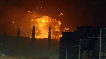 مقاتلات إسرائيلية تُسقط نحو 50 قذيفة على ميناء الحديدة اليمني