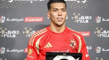 إمام عاشور رجل مباراة الأهلى وحرس الحدود فى الدورى