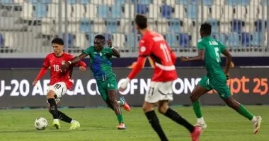 فى حال التأهل.. موعد مباراة مصر وغانا فى ربع نهائى أمم إفريقيا تحت 20 سنة فى حال التأهل.. موعد مباراة مصر وغانا فى ربع نهائى أمم إفريقيا تحت 20 سنة
